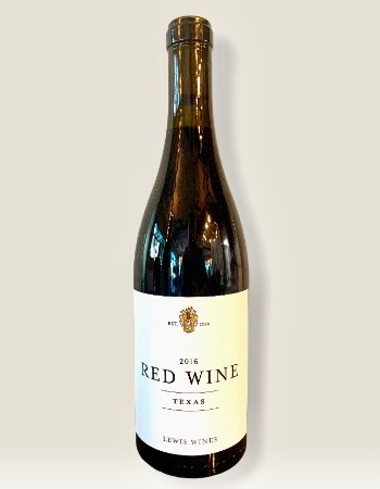 2016 Lewis Wines: Texas Red