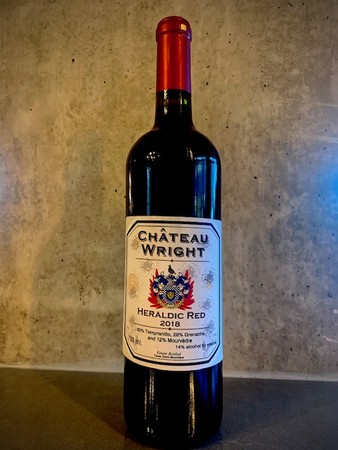 2018 Chateau Wright: Heraldic Red