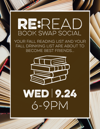 Re:Read Book Swap Social 9/24
