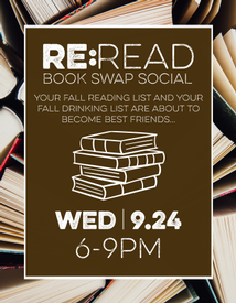 Re:Read Book Swap Social 9/24